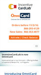 Mobile Screenshot of incentivecardlab.com